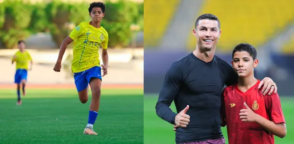 Cristiano Ronaldo Jr is already making his way into Al Nassr.