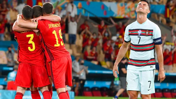 Cristiano Ronaldo left very angry after being eliminated with the Portuguese team in the European Championship in the duel against Belgium. His reaction is already viral.