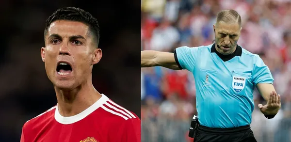 Cristiano Ronaldo lived a tense moment and ended fuming after he got called a diver.