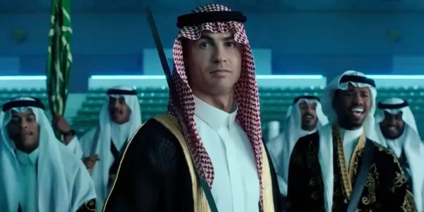 Cristiano Ronaldo looks like a total Saudi Arabia's Sheikh for this new promotional Al-Nassr video.