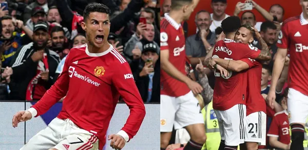 Cristiano Ronaldo managed to score the second goal and this is how his teammates reacted.