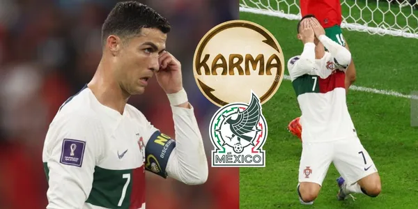 Cristiano Ronaldo once underestimated Mexican soccer and now the worst of the karmas has hit him