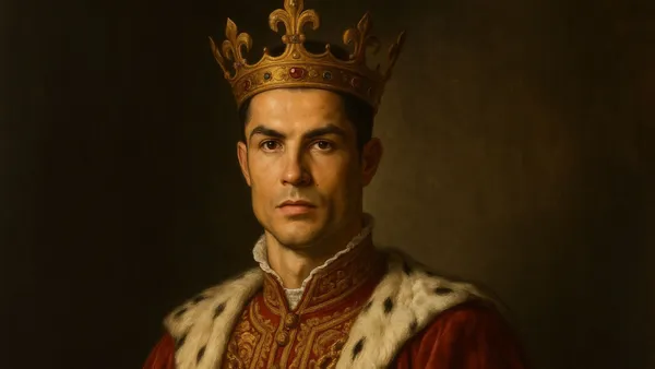 Cristiano Ronaldo.PHOTO: IA