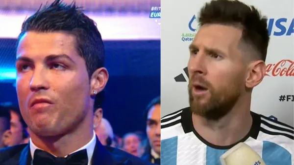 Cristiano Ronaldo posted a beautiful moment of him and a child.