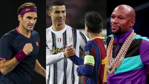 Cristiano Ronaldo, thanks to his season with Juventus, left Lionel Messi a step behind and placed himself at the level of Floyd Mayweather and Roger Federer