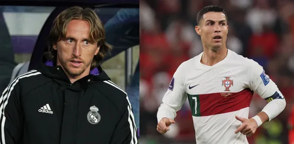 Cristiano Ronaldo was taught a lesson of greatness by Modric.