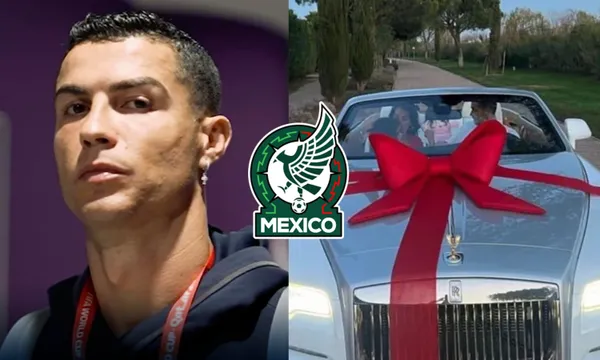 Cristiano Ronaldo who was given a Rolls Royce for Christmas. The Tri player who has a similar modified car