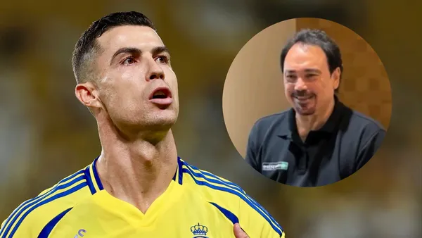 Cristiano Ronaldo y Hugo Sánches. Foto: redes de Cristiano Ronaldo y Hugo Sánches.