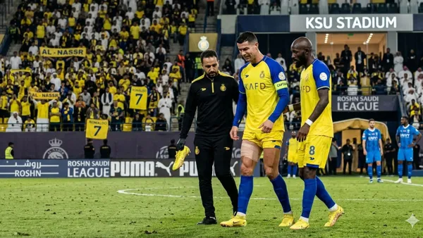 Cristiano Ronaldo's injury would be more serious than expected according to his coach - Picture created by AI