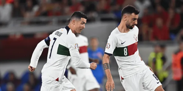 Cristiano Ronaldo's side took home the 3 points after their 1-0 win at Bratislava, Slovakia.