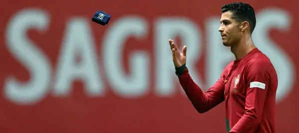 Cristiano was visibly frustrated during the match against Spain