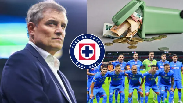 Cruz Azul pays a player 30 million Mexican pesos to keep him on the bench