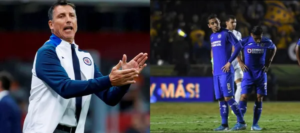 Cruz Azul's coach Robert Dante Siboldi let go of a player who was not going to use and now regrets his decision.