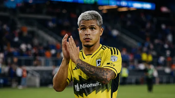 Cucho Hernandez. Photo: Columbus Crew social networks.