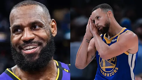 Curry and LeBron James