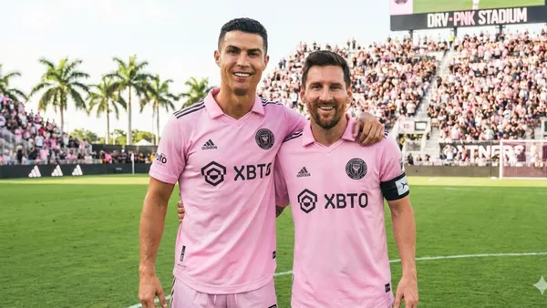 David Beckham would like to take Cristiano Ronaldo and Lionel Messi on Inter Miami - Picture created by AI