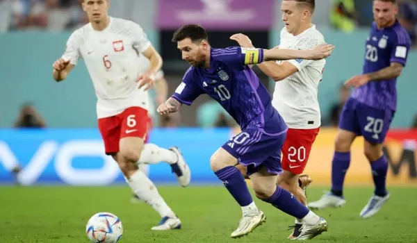 Despite having missed a penalty, the captain of the Argentine team was a nightmare for Europeans