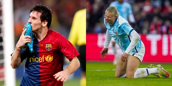 Despite the huge numbers that the Norwegian has, he still has a long way to go to catch up with the Argentine team