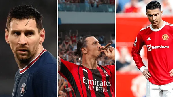 Despite the records held by the Argentine and the Portuguese, the AC Milan striker beats them in one.