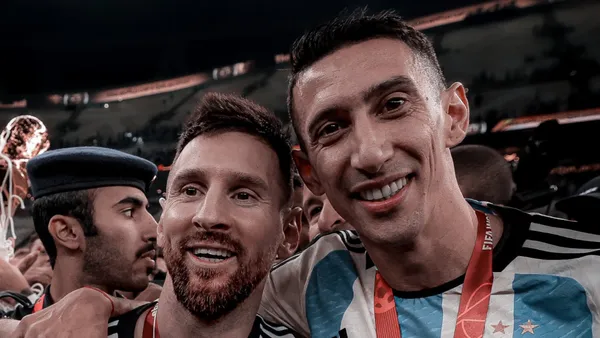 Di Maria and Messi