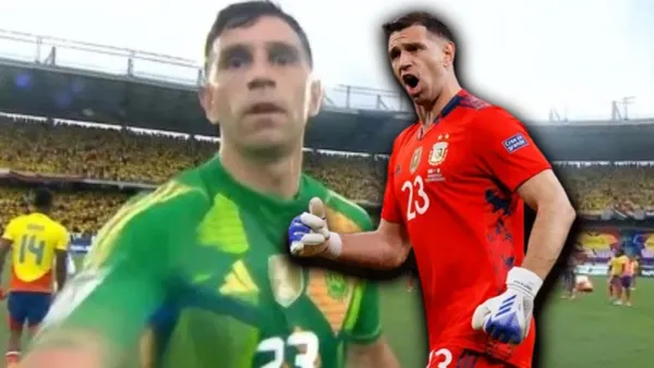 Dibu Martínez. PHOTO: Broadcast