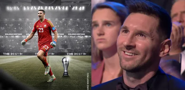 Dibu Martinez surprised with his mature speech upon winning 'The Best' goalkeeper.