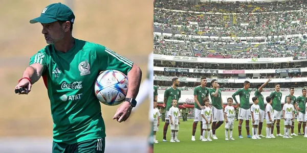 Diego Cocca works his first game at the Azteca Stadium and this happened