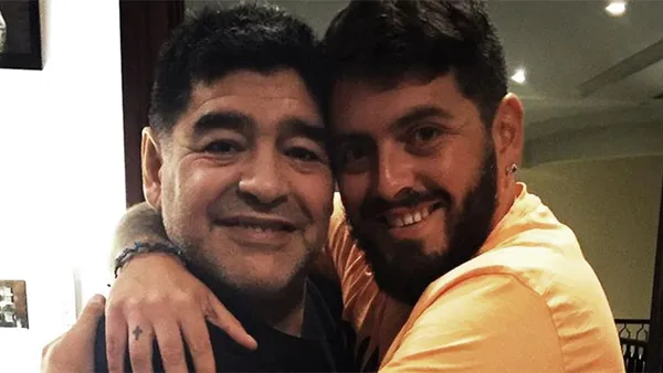 Diego Junior, Diego Maradona's son, travelled to Argentina to visit his grave and heard someone was trying to avoid giving him his fair share of the inheritance of his father.