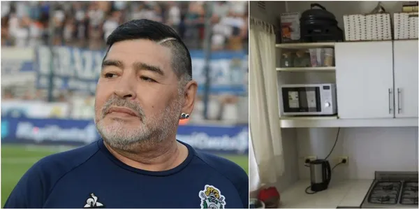 Diego Maradona was one of the soccer players who had the most money, however the conditions of how he lived his last days were not according to his fortune