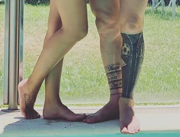 Does the FC Barcelona forward have some secret messages on his tattoos?