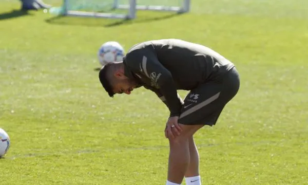 El Pistolero suffered an injury in the training of Atlético Madrid