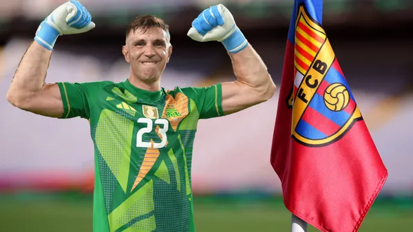 Emialiano Martínez. PHOTO: Argentine/FC Barcelona Networks