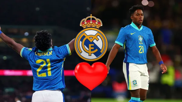 Endrick shows his maturity by leaving a heartwarming message for his little brother.