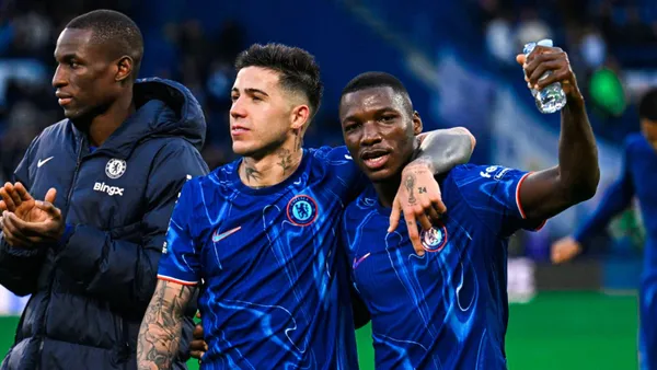 Enzo Fernández and Moises Caicedo