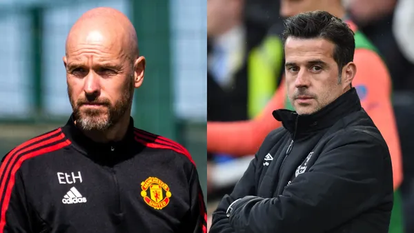 Erik ten Hag and Marco Silva reveal their starting XI's.