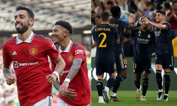 Erik Ten Hag and the lineup that would take the field against Real Madrid