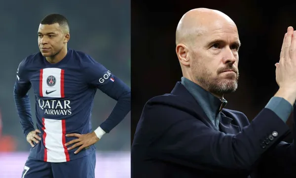 Erik Ten Hag's unexpected reaction to seeing that Mbappe could arrive on loan