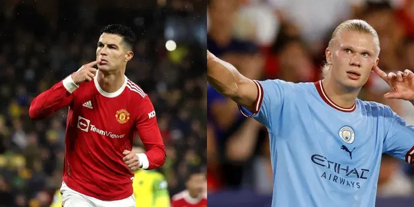 Erling Haaland admires Cristiano Ronaldo