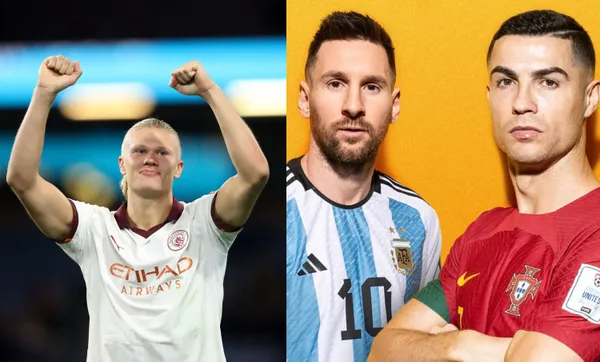 Erling Haaland and his thoughts on CR7 and Messi