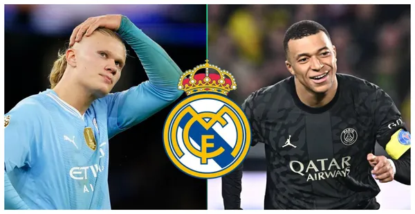 Erling Haaland and Kylian Mbappé