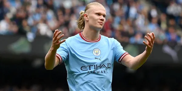 Erling Haaland had an outstanding performance against Manchester United