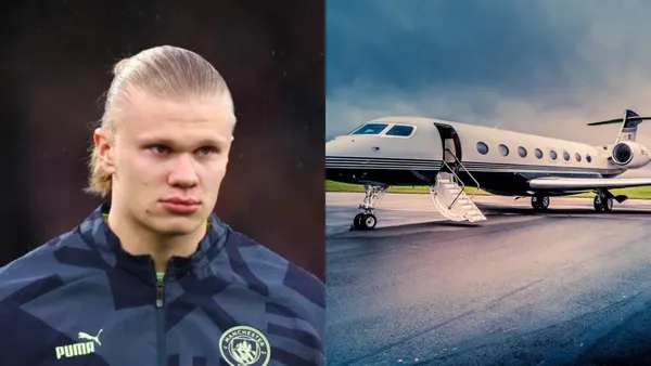 Erling Haaland hit the media telling he had bought a luxury private jet.