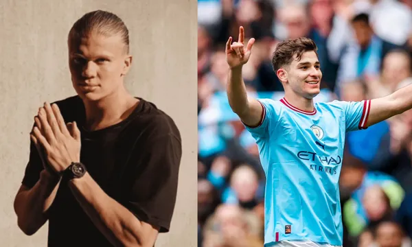 Erling Haaland is the man of the moment in Manchester and while he has the luxury, this is the lesson from teammate Julian Alvarez