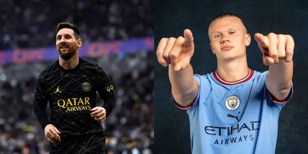 Erling Haaland scored a great goal against Bayern Munich in the quarterfinals of the Champions League