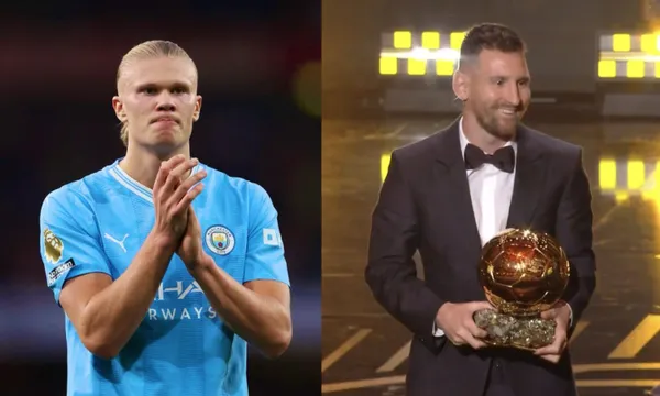 Erling Haaland was close to winning the 2023 Ballon d'Or
