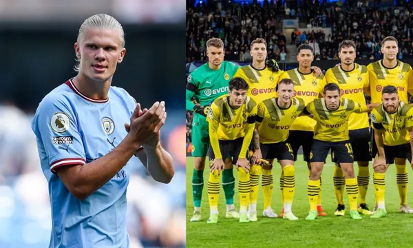 Erling Haaland was stopped by his former team.