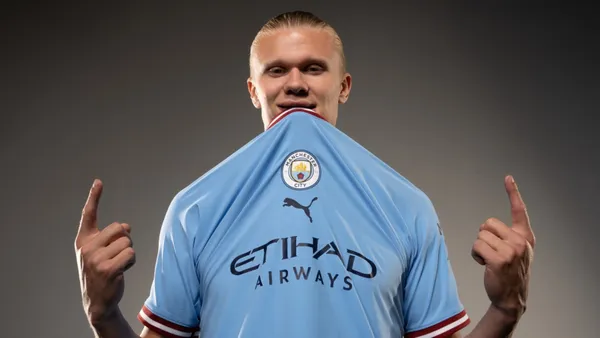 Erling Haaland was the star against Manchester United