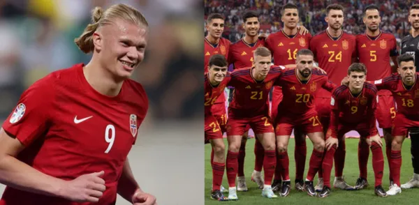 Erling Haaland will face Spain in the EURO qualifiers.