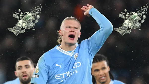 Erling Haaland won't triple his wages in the Manchester City squad unlike his teammate.