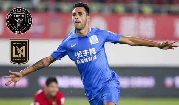 Experienced China's soccer star Eran Zahavi is about to leave inmediately. Los Angeles FC and Inter Miami have put their eyes on him. But they will have to do an economic effort to bring him in.